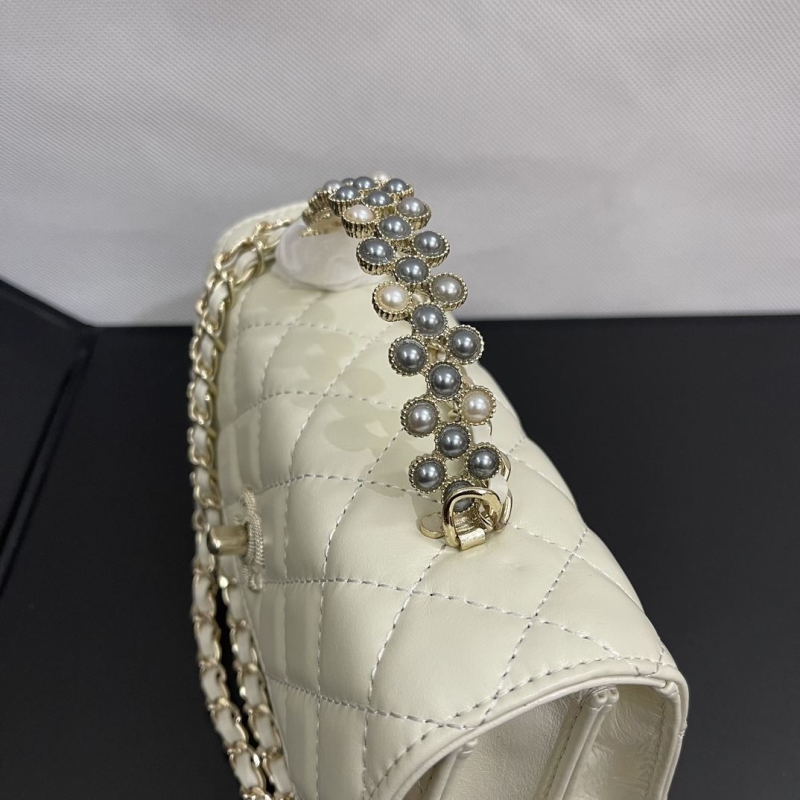 Ch**el top handle bags